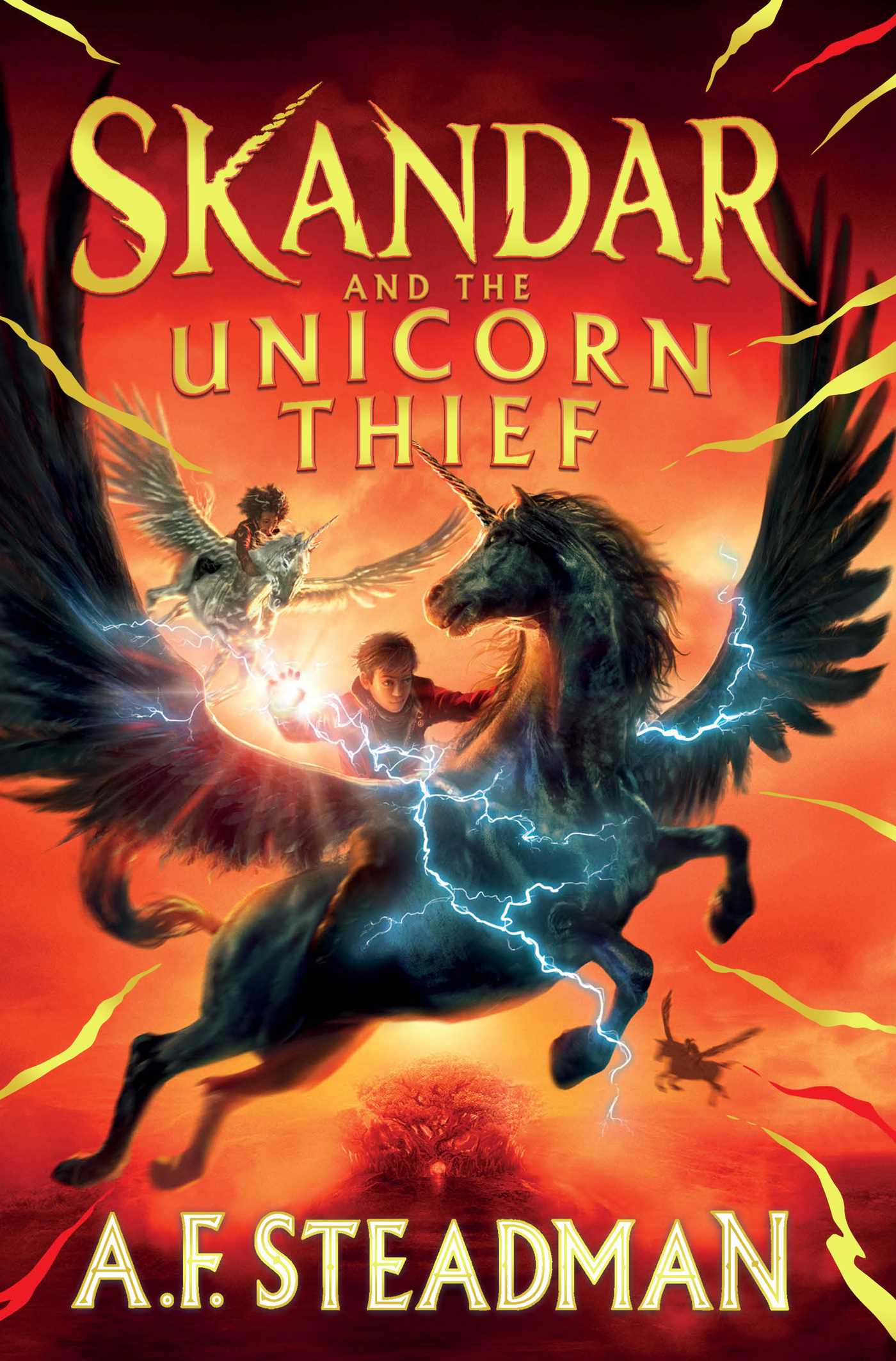 Skandar and the Unicorn Thief - A.F. Steadman