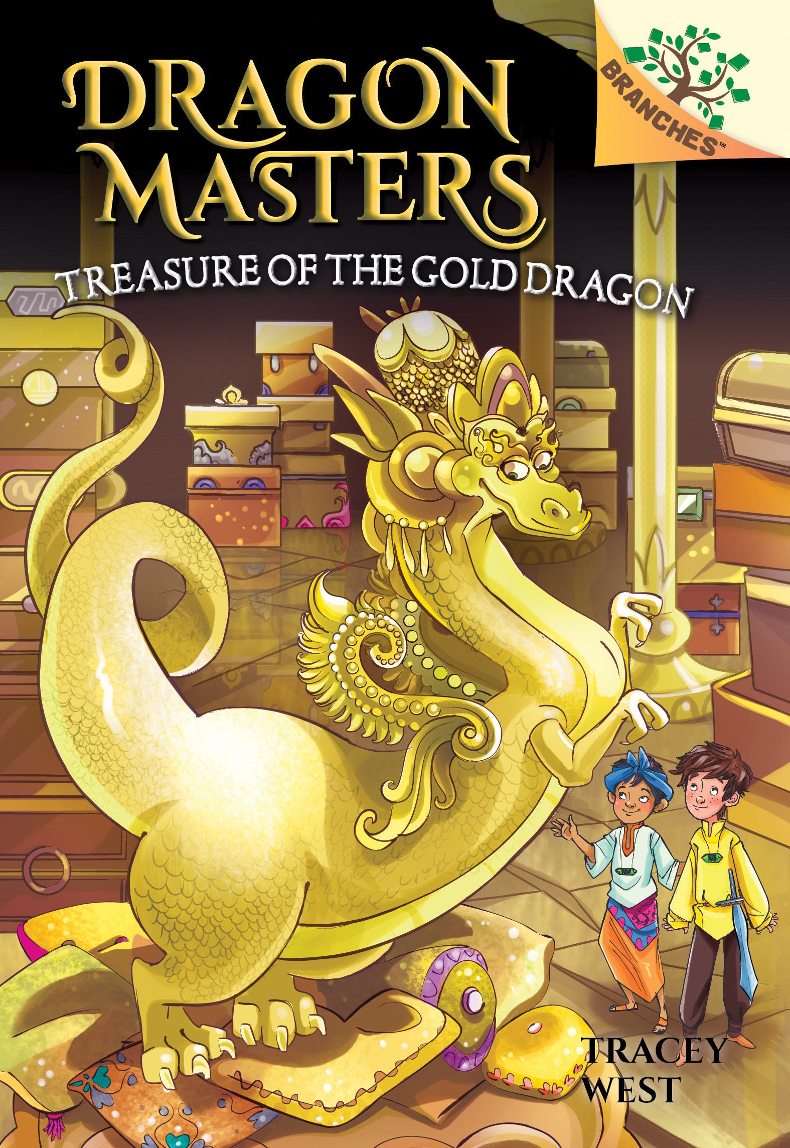 Dragon Masters: Treasure of the Gold Dragon - Tracey West